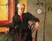 Kosztka, Tivadar Csontvry, Woman Sitting by the Window